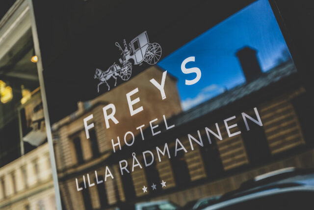 Freys Radmannen Skylt Entre